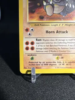 Rhydon 35/110 - Legendary Collection - Pokemon Card 2002 - Image 4