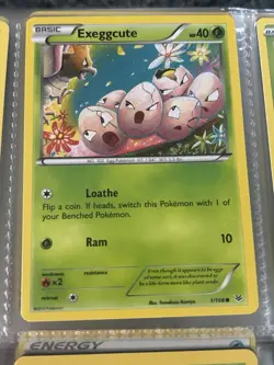 Pokemon TCG Exeggcute 9 Card Collection Includes Vintage Card! NM - Image 3