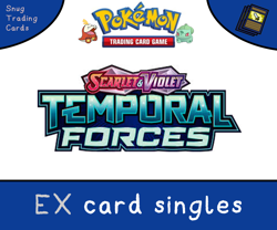 Pokemon Temporal Forces - Double Rare EX card Singles - Image 1