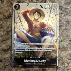 Monkey.D.Luffy (Tin Pack Set Vol. 2) P-075 One Piece Promotion Cards Foil - Image 1