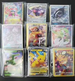 Pokemon Cards Bulk of Lot 100 Cards! 3 Guaranteed Ultra Rares + MORE! - Image 1
