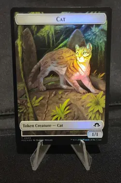 CRIMP ERROR Servo / Cat Double Sided Token Magic: The Gathering MH3 Card - Image 1