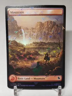 Mountain (Chocobo Track Foil) Commander: Final Fantasy Foil - Image 1