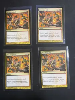 MtG 4x Wrecking Ball Dissension Magic The Gathering - Image 1