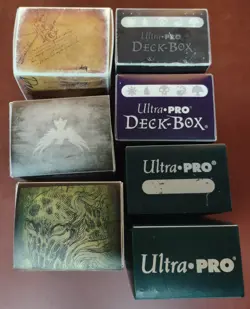 Ultra Pro & Legions Deck Box Lot of 7 ~ mtg Xenagos Black Mana Something Wicked - Image 2