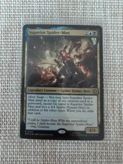 Superior Spider-Man : MTG *FOIL* Marvel's Spider-Man #0155 / NM - Image 1