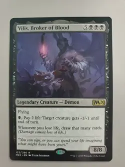 MTG Vilis, Broker of Blood Core Set 2020 Regular Rare - Image 1
