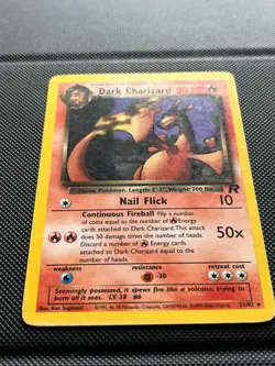 Pokemon Dark Charizard TCG Team Rocket 21/82 Non-Holo Rare Card - Image 2