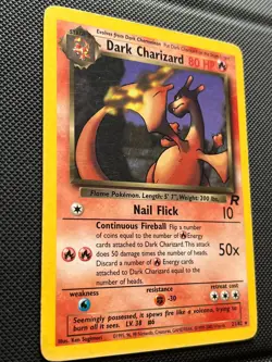 Pokemon Dark Charizard TCG Team Rocket 21/82 Non-Holo Rare Card - Image 3