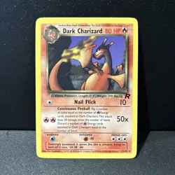 Pokemon Dark Charizard Team Rocket Card 21/82 Very Good Condition - Image 1