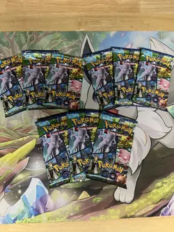 Pokemon GO Booster Packs 9x Lot Factory Sealed (SWSH) - Image 3