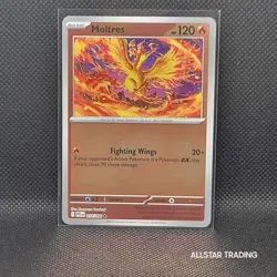 Rev Holo - Moltres 014/094 Pokemon Phantasmal Flames - Pokemon Mega Evolution - Image 1