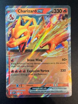 Charizard EX SVP 161 Holo LP - Scarlet & Violet Promo 2024 - Pokemon TCG - Image 1