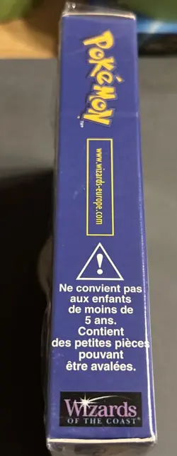 1st Edition Pokemon Base Set Starter Theme Deck Factory Sealed WoTC FRENCH - Image 4