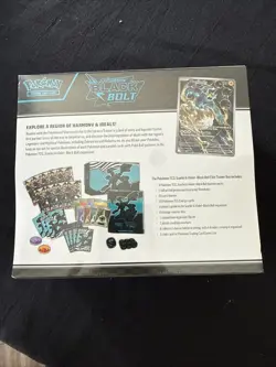 Pokemon TCG Scarlet and Violet Black Bolt Elite Trainer Box ETB Sealed - Image 2