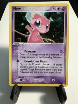 Mew Pokemon Black Star Promo 2006 Holo #40 LP - Image 1