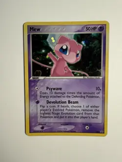 Mew Pokemon Black Star Promo 2006 Holo #40 LP - Image 2