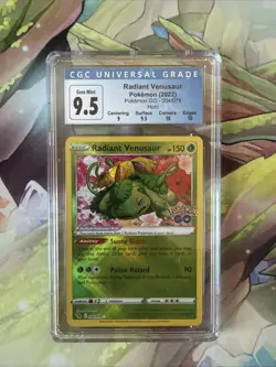 Radiant Venusaur 004/078 Pokemon GO Holo - Image 1