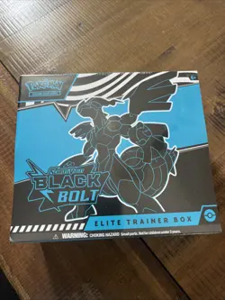 Pokemon TCG Scarlet & Violet: Black Bolt - Elite Trainer Box ETB -New and SEALED - Image 1