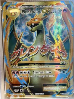 MINT PSA 9 2016 POKEMON XY EVOLUTIONS 101/108 FULL ART M CHARIZARD EX - Image 3