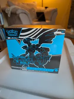 Pokemon TCG Scarlet & Violet: Black Bolt - Elite Trainer Box ETB - SEALED NEW - Image 1