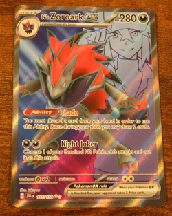 Pokemon Scarlet & Violet Journey Together N's Zoroark ex 175/159 - Image 1