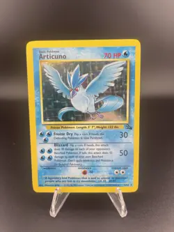 Pokemon TCG Articuno Fossil Holo Card 2/62 Unlimited Rare, NM/LP Condition - Image 1