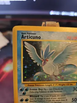 Pokemon TCG Articuno Holo Rare Card 2/62 Fossil Unlimited LP-MP Condition - Image 2