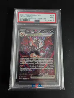 Charizard ex 234/091 SV: Pokemon, Paldean Fates Holo (PSA 9) - Image 1