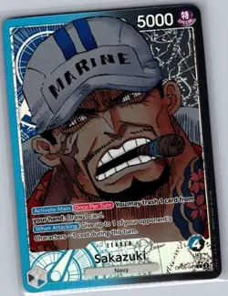 Sakazuki (Alt Art) OP05-041 English Awakening of the New Era - One Piece - NM - Image 1