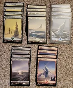 20x Modern Horizons MH1 Full Art Snow-Covered Land - complete sets MTG NM - Image 1