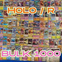 Pokemon 1000 R Holo Rare R Only Bulk Lot Japanese Cards NM/EX - Image 1