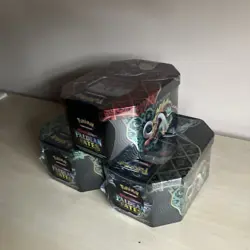 Pokemon TCG Paldean Fates Set of 3 Tins Brand New & Sealed ✅ 4 Pack Tin Art Set - Image 2