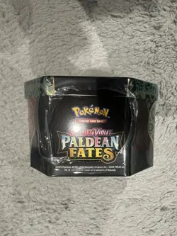 Pokemon TCG Paldean Fates Set of 3 Tins Brand New & Sealed ✅ 4 Pack Tin Art Set - Image 4