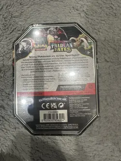 Pokemon TCG Paldean Fates Set of 3 Tins Brand New & Sealed ✅ 4 Pack Tin Art Set - Image 5
