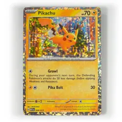 Pokemon - Pikachu Holo - 006/015 - McDonald's 2023 Promo Card - Image 1