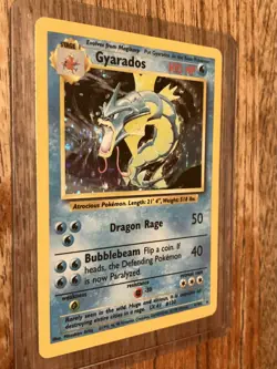 Gyarados 006/102 Base Set Holo - Vintage 1999 WOTC - Near Mint Pokemon Card - Image 1