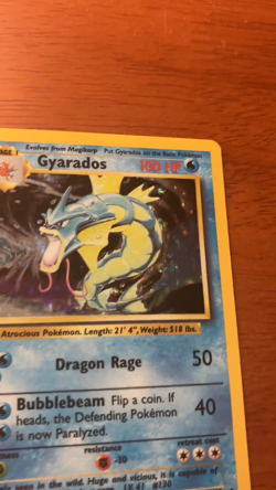 Gyarados 006/102 Base Set Holo - Vintage 1999 WOTC - Near Mint Pokemon Card - Image 2