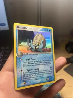 Omastar 20/108 Reverse Holo Rare Stamped EX Power Keepers Pokemon Card LP - Image 2