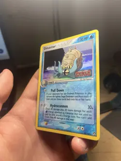 Omastar 20/108 Reverse Holo Rare Stamped EX Power Keepers Pokemon Card LP - Image 3