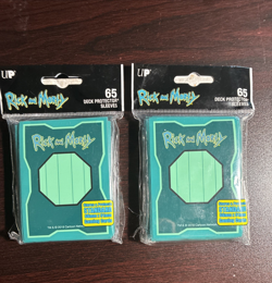 2-Ultra-Pro - Rick and Morty - Mr. Meeseeks- 65 each pack Card Protector Sleeves - Image 1