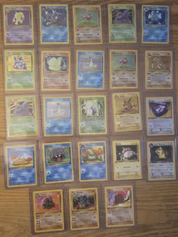 Vintage Rares and Vintage 1st Edition Lot (23 Cards, 13 Holos) - Image 1