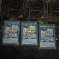 Yu-Gi-Oh! Infernoid Deck Core Foil Cards Infernoid Evil Flood Harmadik - Image 3