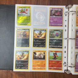 Pokemon TCG Cards Lot Binder 100+ Cards Pikachu Mewtwo Lugia Raichu Holographics - Image 3