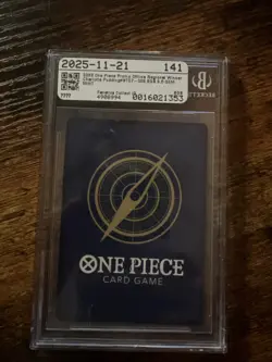One Piece Beckett Graded 9.5 Offline Regional Champion Card Set #ST07-008 - Image 2