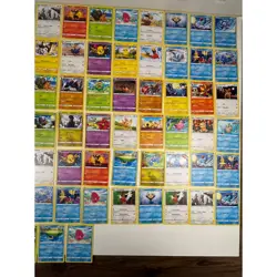 Lot of 88 Pokemon Cards Common - Image 3