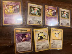 Pokemon TCG Cards VINTAGE bulk Lot Bundle Snorlax Base set Jungle Fossil Gym - Image 2