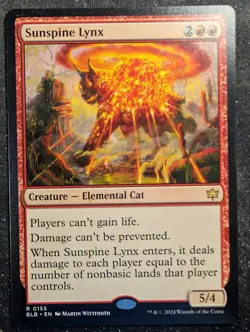 Sunspine Lynx - Bloomburrow (MTG) - Image 1