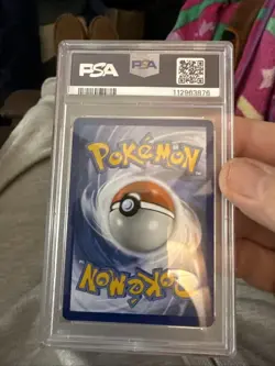 2021 Pokemon SWSH FA/Gengar VMAX Fusion Strike #157 PSA 9 Mint - Image 3