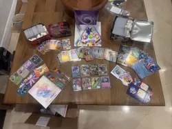 Massive Pokemon Collection Holo Reverse Holo Super Rare 1100 + TCG Card Lot D3 - Image 1